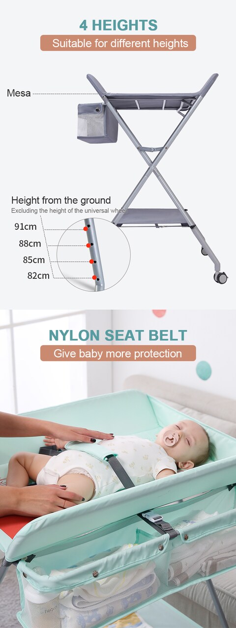 FACTORY PRICE- Oliver Nifty Foldable Baby Diaper Table