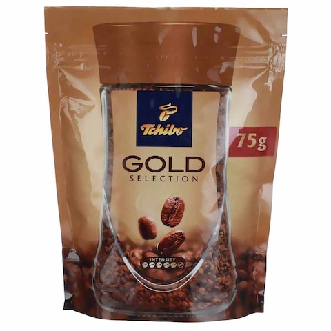 Tchibo Instant Coffee Gold Selection Pouch - 75 Gram