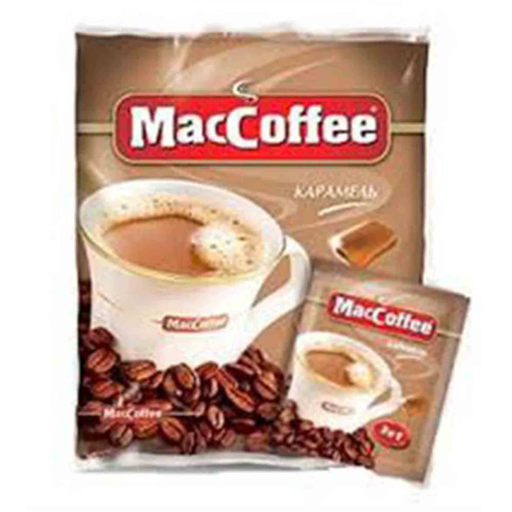 MacCoffee 3 In 1 Caramel Coffee 18g