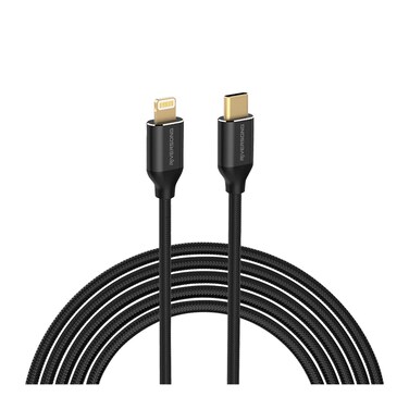 ريفرسونج CL47 Hercules كابل يو اس بي سي الى لايتنينج - أسود