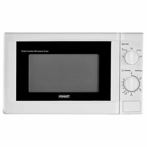Smart Microwave Oven - 20 Liter - White - SMW201WCRK