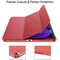 HYX Case For iPad 10th Gen (10.9-Inch, 2022 Model, 10th Generation), Slim Stand Hard Back Shell Cover with Auto Wake/Sleep (Red)