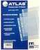 Atlas A4 Glass Clear Pocket Protector - Box-80 Micron 100 Pieces