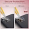 Moxedo Camera Lens Protector, 9H Tempered Glass, Scratch Resistant Aluminum Alloy Frame Camera Cover Screen Protector Compatible for iPhone 11/12 Mini 5.4 inch (MODERN COLORFUL)