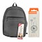 Iconz London Backpack - 15.6-inch with Riversong Melody J+ Wired Headphone