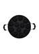 Delcasa 12-Pits Appam Nonstick Pan Black 20cm