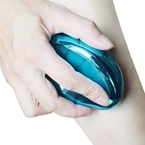 2022 New Bleame Crystal Hair Eraser,Magic Crystal Hair Removal,Exfoliation Painless Hair Removal Tool for Men &amp; Women,Soft Smooth Silky Skin, Full Body Hair Removal, Blue