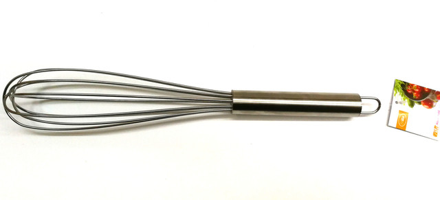 Generic Egg Beater Whisk Cake Egg Beater Srainless Steel - Silver 16 Inch