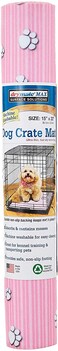 Drymate 15 X 22 cm Pink Paw Stripe Dog Crate Mat Anti Slip Mats For Dog &amp; Cat Bowls