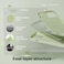 elago Liquid Silicone for iPhone 15 Plus case cover Full Body Protection, Shockproof, Slim, Anti-Scratch Soft Microfiber Lining - Pastel Green
