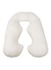 Generic - U-Shaped Maternity Pillow Cotton White 120X80Centimeter