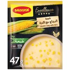 Buy Maggi Excellence Chicken with Corn Soup 47g in UAE