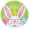 Happy Easter Luncheon Plate 7in 8pc