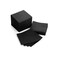Cocktail Paper Napkins Black 2 Ply 40x40cm Size - Beverage Bar Napkins Linen Like Square Napkins Eco Friendly &amp; Compostable Everyday Use, Party or Wedding 50 Pieces.