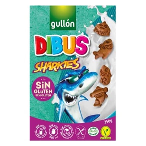 Gullon Sharkies Cocoa Biscuit 250GR