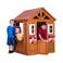 Backyard Discovery Timberlake All Cedar Wood Playhouse With Flowerpot Brown