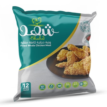 شهد وجبة دجاجة كاملة مقلية - 12 قطعة