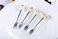 LIYING 6-Piece Cake Fork Set Silver