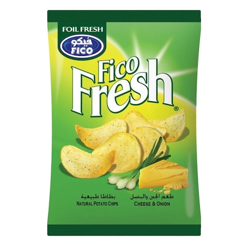 Fico Fresh Cream And Onion Potato Chips 16g