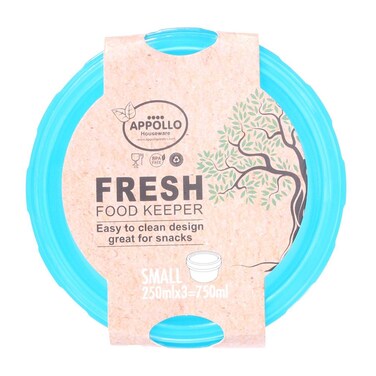 FRESH JAR SMALL 3PCS