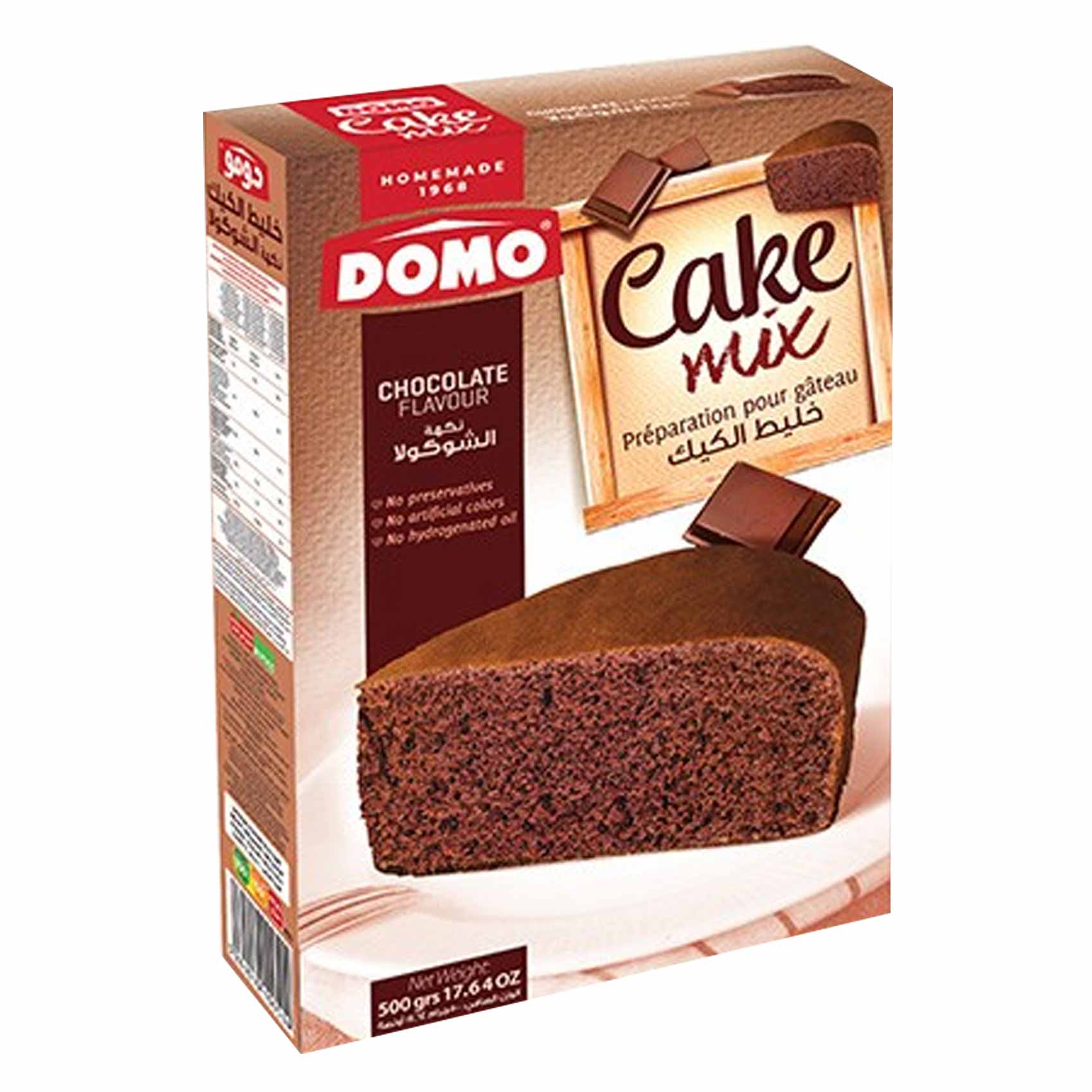 Domo Chocolate  Cake Mix 500GR