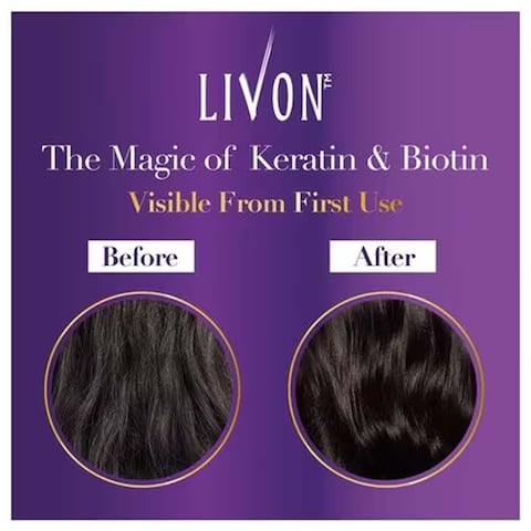 LIVON KERATIN&amp;BIOTN SHINE OIL 100ML