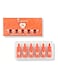 Teayason 6-Piece Waterproof Matte Lipstick, Orange