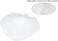 Lavish Disposable Bouffant Hair Net Kitchen Bathroom Cafeteria Restaurant Elastic Cap, White, 300Pc