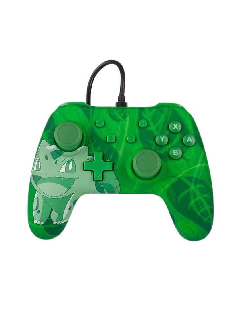 نينتيندو NINTENDO Bulbasaur Printed Wired Switch Controller