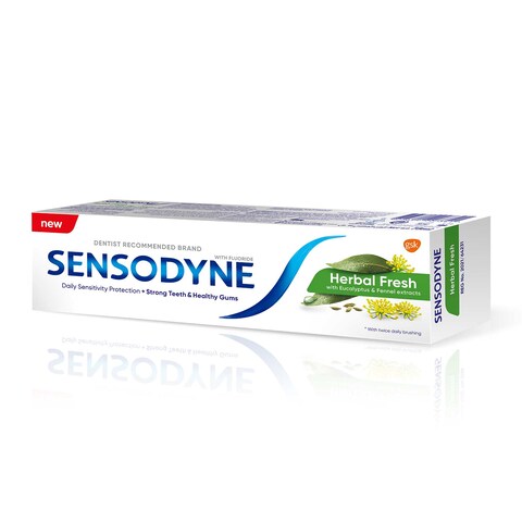 Sensodyne Herbal Fresh Toothpaste with Eucalyptus and Fennel - 75 ml