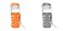 Aiwanto 2Pc Glass Water Bottle With Silicone Glass Bottle for Hot Water Glass Bottle office Bottle