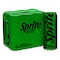 Sprite Zero Calories Carbonated Soft Drink Can 330ml Pack of 6