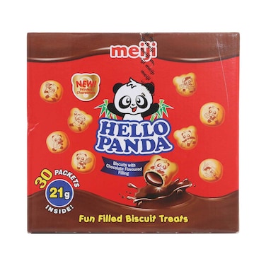 Meiji Hello Panda Biscuit 21g&times;30