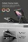 VRS Design Quick Stand Modern designed for Samsung Galaxy Z Fold 4 case cover (2022) with Multi Angle Kickstand and Cover Screen Protector- Matte Black