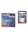 10-Piece CR2025 Lithium Batteries Silver