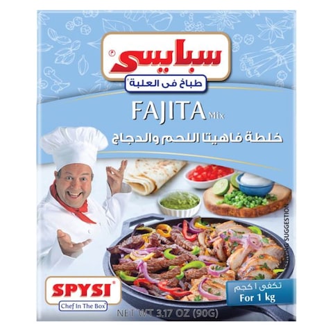Spysi Chicken And Meat Seasoning Fajita Mix 90g