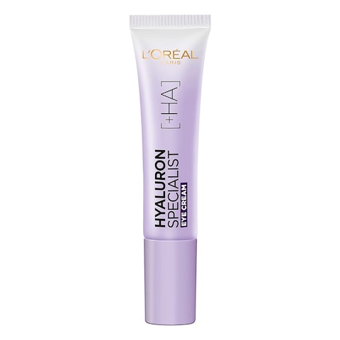 Buy LOreal Paris Hyaluron Expert Eye Cream White 15ml in UAE