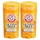 Arm &amp; Hammer Ultra Max Unscented Solid Antiperspirant Deodorant Clear 73g Pack of 2