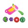 Kidzpro Pocket Money Fruit Vegetables Set