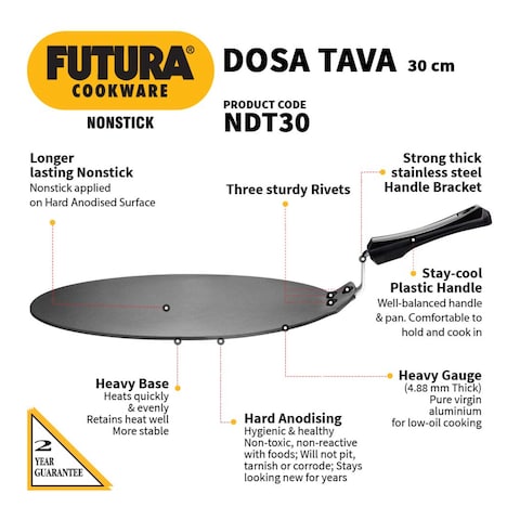 Hawkins Tava Futura NonStick Dosa 30cm