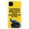 Loud Universe - Batman Quote Yellow Batman Classic iPhone 11 Cover with Wrap Around Edges