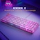 Glorious Gaming Keyboard - GMMK 2 - TKL Hot Swappable Mechanical Keyboard, Prebuilt, Red Switches, Wired, TKL Gaming Keyboard, Compact Keyboard - Full Size Keyboard (Pink Keyboard)