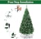 Aiwanto 2Pcs 210Cm Christmas Tree Xmas Tree Festival Decoration Tree Christmas Tree