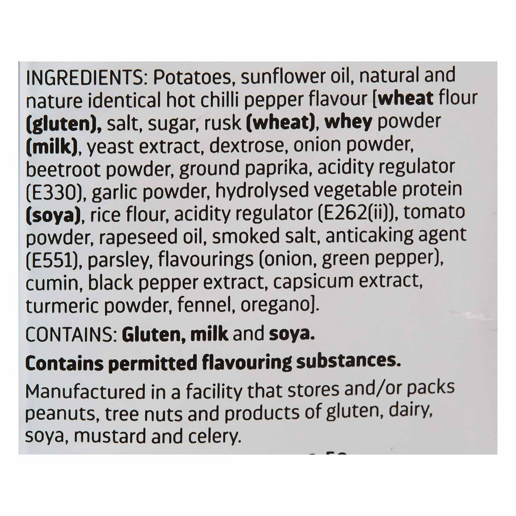 Hunter's Gourmet Potato Chips Hot Chilli Peppers Hand Cooked 40 Gram product thumbnail 3