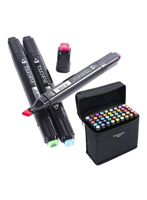 Touchfive - 40-Piece Architectural Color Marker Set Multicolour