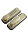 Yale Push Button Door Lock Gold