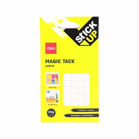Deli Magic Tack Glue Stick - 35 gram - White - EA21610