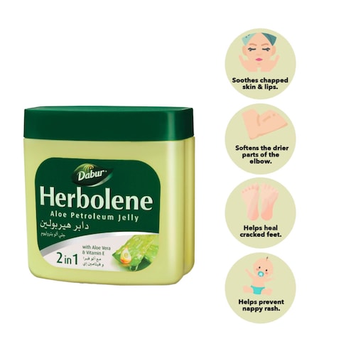 Dabur Herbolene Aloe Petroleum Jelly 225ml