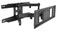 Terminator brand tv wall mount 32 to 70 inch, full motion swivel type with double stud