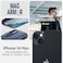 Spigen Mag Armor (MagFit) compatible with Magsafe designed for iPhone 14 Plus case cover (2022) - Navy Blue